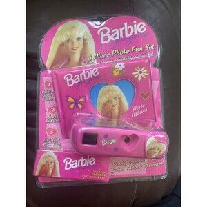 Vintage Barbie Camera Photo Album Photo Fun Set 1997
